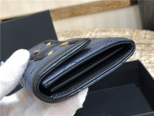 Chanel 2021 Women's Leather Coin purse/Card purse,11cm