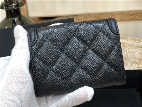 Chanel 2021 Women's Leather Coin purse/Card purse,11cm