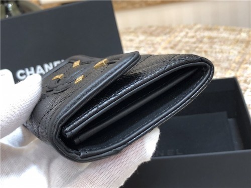 Chanel 2021 Women's Leather Coin purse/Card purse,11cm