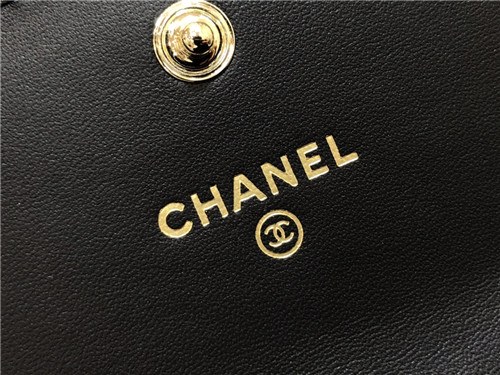 Chanel 2021 Women's Leather Coin purse/Card purse,11cm