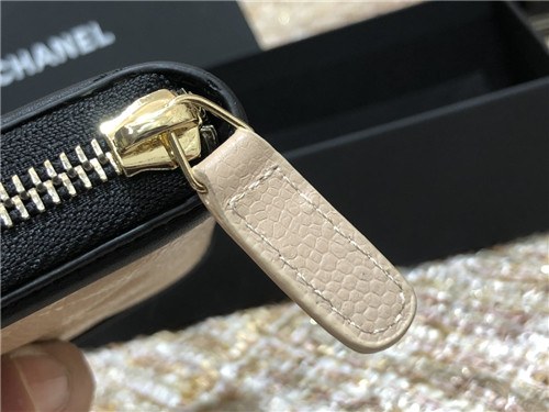 Chanel 2021 Women's Leather Coin purse/Card purse,11cm