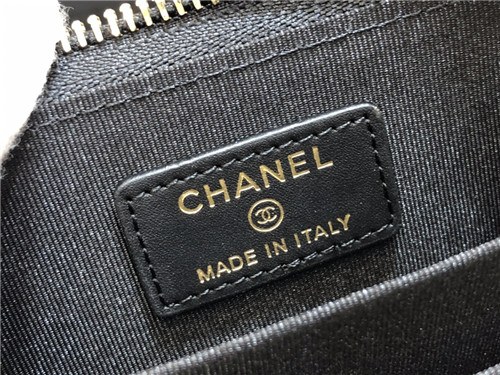 Chanel 2021 Women's Leather Coin purse/Card purse,11cm