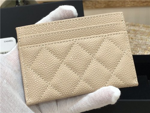 Chanel 2021 Women's Leather Card purse,11cm