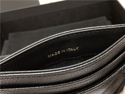 Chanel 2021 Women's Leather Card purse,11cm