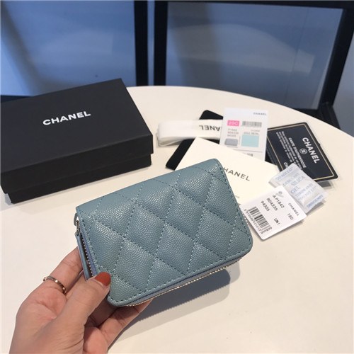 Chanel 2021 Women's Leather Coin purse/Card purse,11.5cm