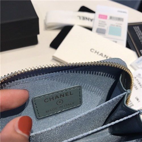 Chanel 2021 Women's Leather Coin purse/Card purse,11.5cm