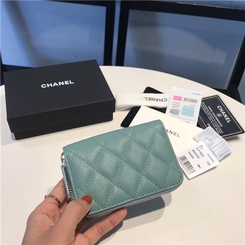 Chanel 2021 Women's Leather Coin purse/Card purse,11.5cm