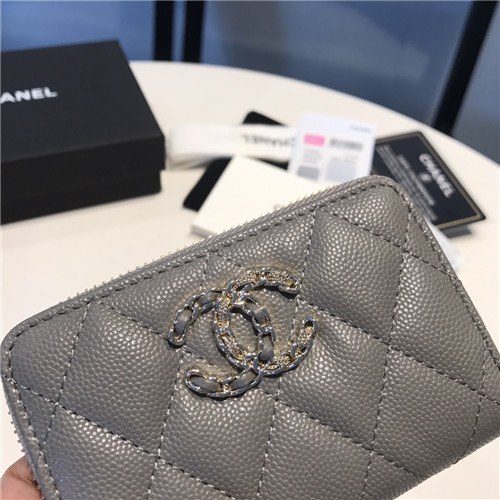 Chanel 2021 Women's Leather Coin purse/Card purse,11.5cm