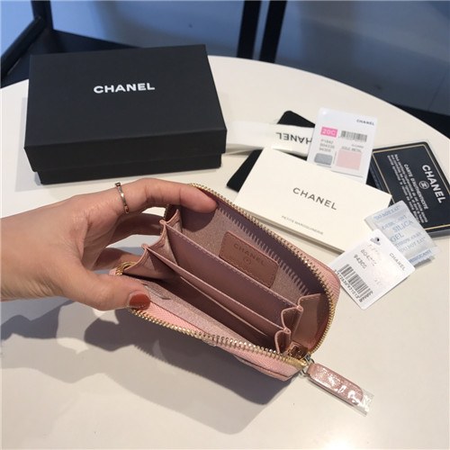 Chanel 2021 Women's Leather Coin purse/Card purse,11.5cm