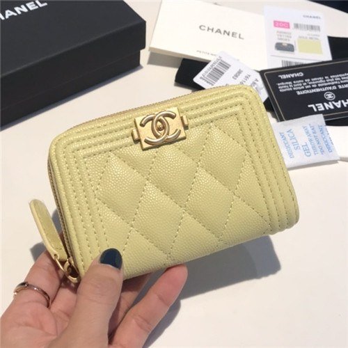 Chanel 2021 Women's Boy Coin purse/Card purse,11.5cm