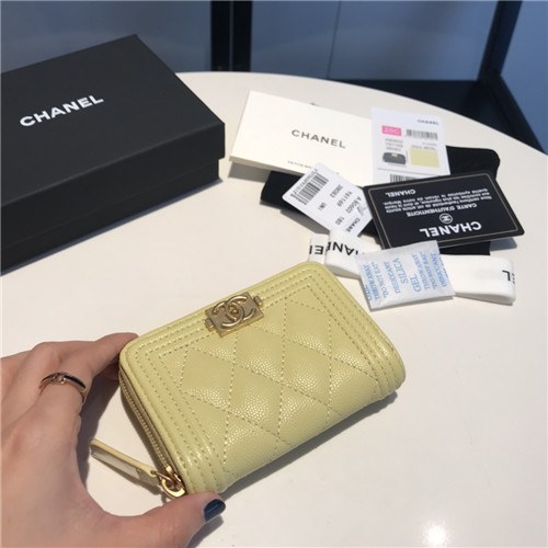 Chanel 2021 Women's Boy Coin purse/Card purse,11.5cm