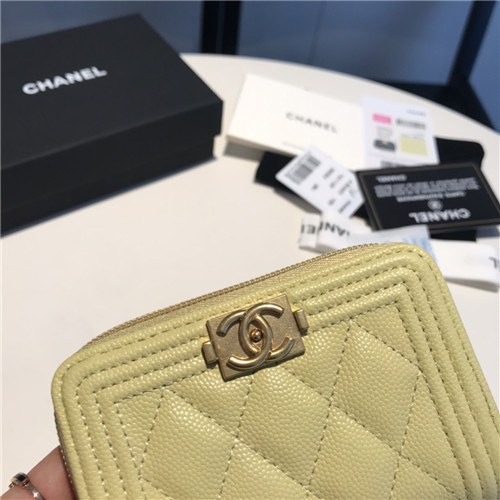 Chanel 2021 Women's Boy Coin purse/Card purse,11.5cm