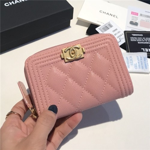 Chanel 2021 Women's Boy Coin purse/Card purse,11.5cm