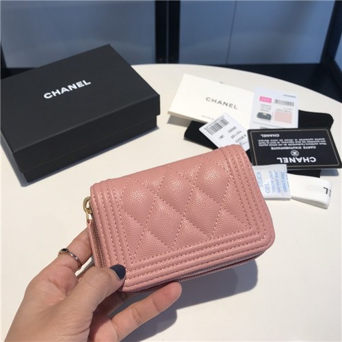 Chanel 2021 Women's Boy Coin purse/Card purse,11.5cm