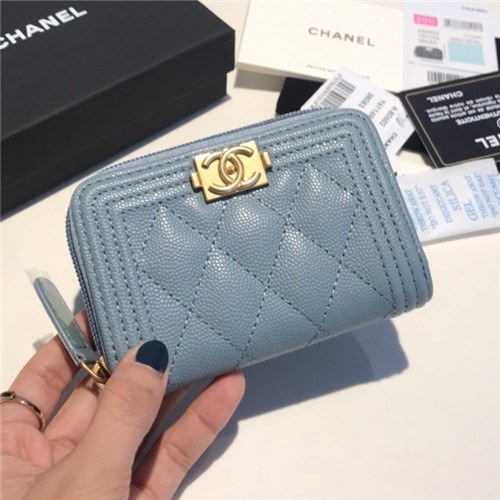 Chanel 2021 Women's Boy Coin purse/Card purse,11.5cm