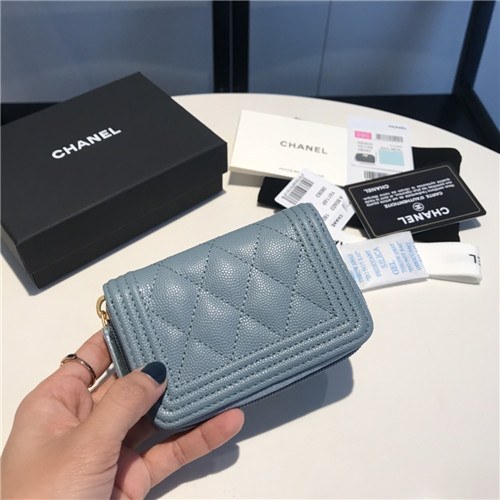 Chanel 2021 Women's Boy Coin purse/Card purse,11.5cm