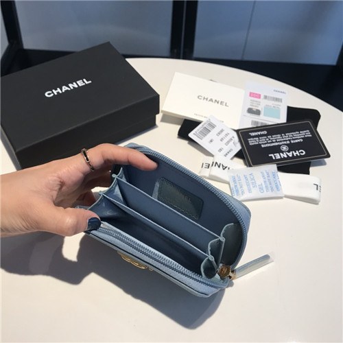 Chanel 2021 Women's Boy Coin purse/Card purse,11.5cm