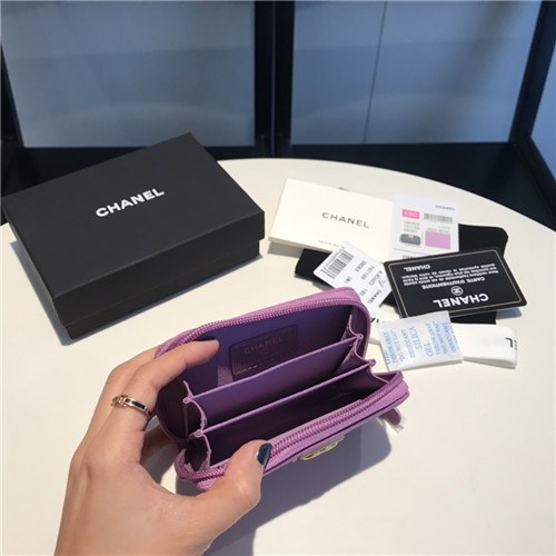 Chanel 2021 Women's Boy Coin purse/Card purse,11.5cm