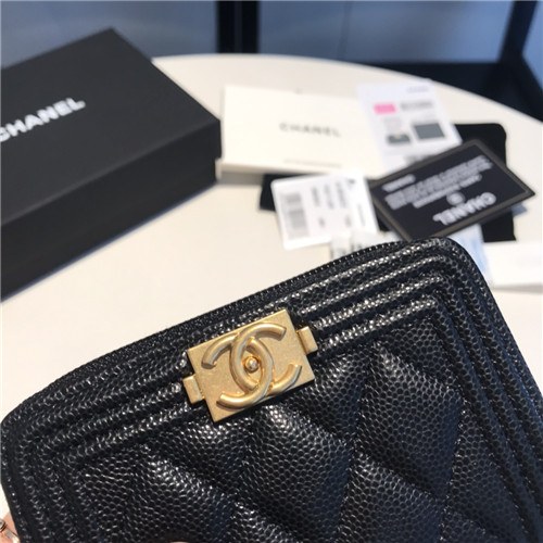 Chanel 2021 Women's Boy Coin purse/Card purse,11.5cm