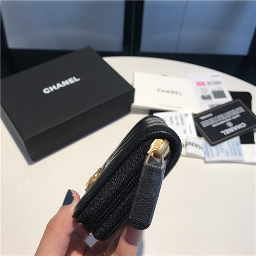 Chanel 2021 Women's Boy Coin purse/Card purse,11.5cm