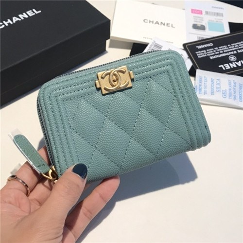 Chanel 2021 Women's Boy Coin purse/Card purse,11.5cm