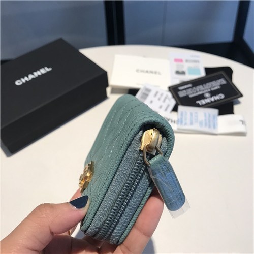 Chanel 2021 Women's Boy Coin purse/Card purse,11.5cm