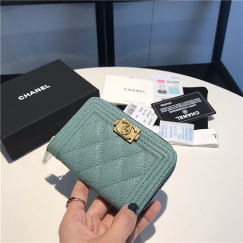 Chanel 2021 Women's Boy Coin purse/Card purse,11.5cm