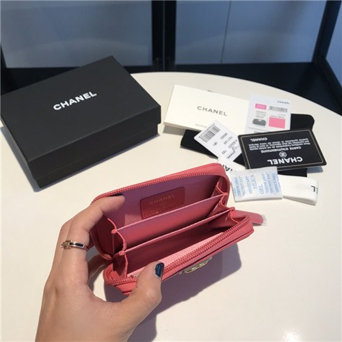 Chanel 2021 Women's Boy Coin purse/Card purse,11.5cm
