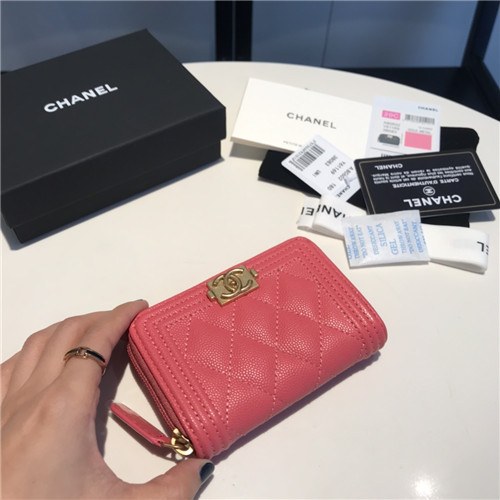 Chanel 2021 Women's Boy Coin purse/Card purse,11.5cm