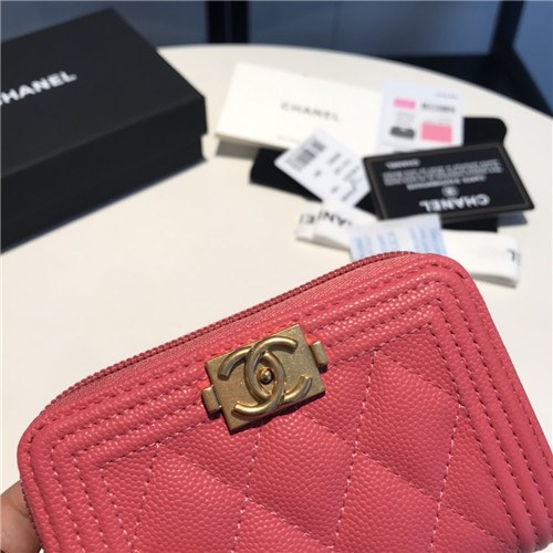 Chanel 2021 Women's Boy Coin purse/Card purse,11.5cm