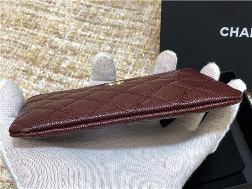 Chanel 2021 Women's Leather Coin purse 11cm