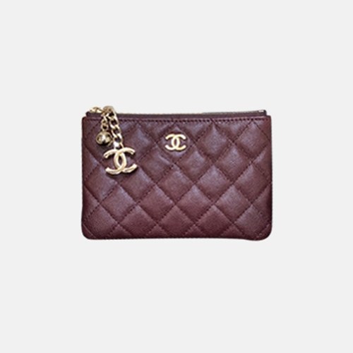 Chanel 2021 Women's Leather Coin purse 11cm