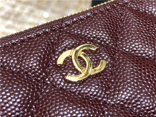 Chanel 2021 Women's Leather Coin purse 11cm