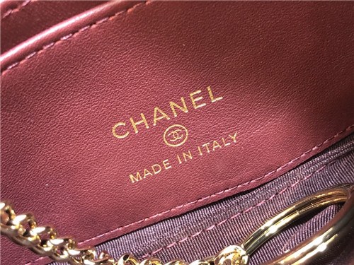 Chanel 2021 Women's Leather Coin purse 11cm