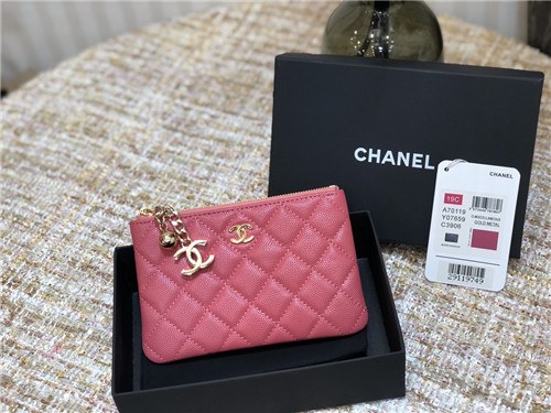 Chanel 2021 Women's Leather Coin purse 11cm