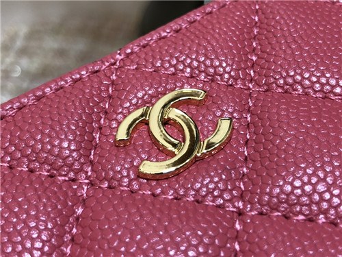 Chanel 2021 Women's Leather Coin purse 11cm