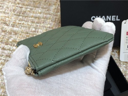 Chanel 2021 Women's Leather Coin purse 11cm