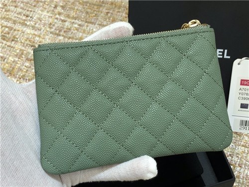 Chanel 2021 Women's Leather Coin purse 11cm