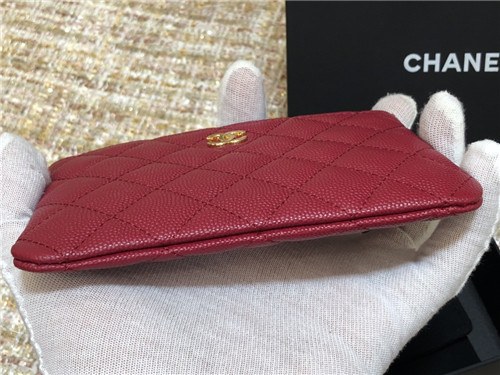 Chanel 2021 Women's Leather Coin purse 11cm
