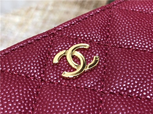 Chanel 2021 Women's Leather Coin purse 11cm
