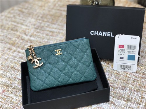 Chanel 2021 Women's Leather Coin purse 11cm
