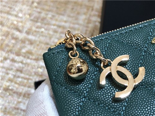 Chanel 2021 Women's Leather Coin purse 11cm