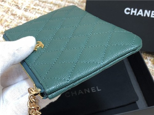 Chanel 2021 Women's Leather Coin purse 11cm
