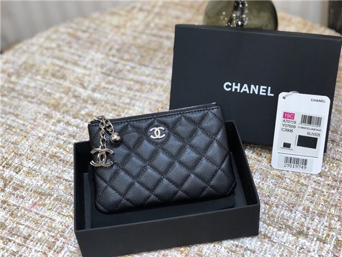 Chanel 2021 Women's Leather Coin purse 11cm