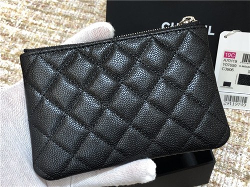 Chanel 2021 Women's Leather Coin purse 11cm