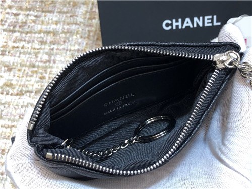 Chanel 2021 Women's Leather Coin purse 11cm