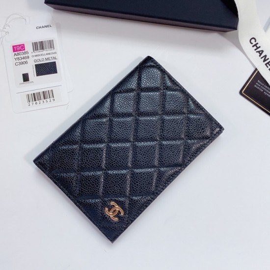 Chanel 2020 Mm / WmLeather Passport Case