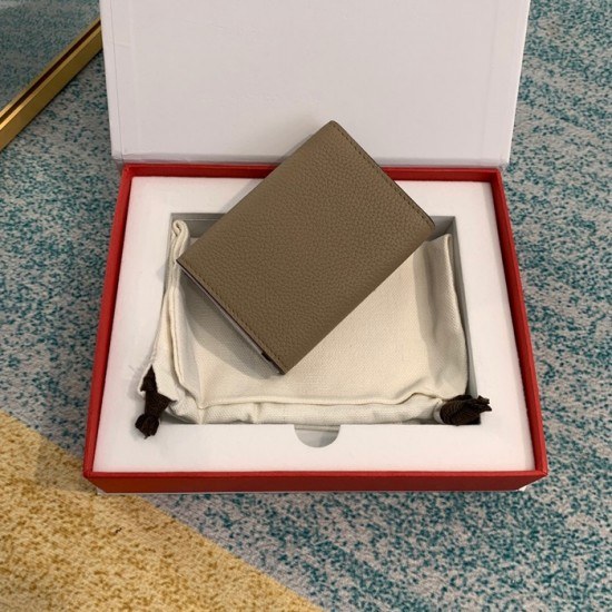 셀린느 2020 여성용 레더 카드 퍼스,CELW0034,9.7cm.그레이