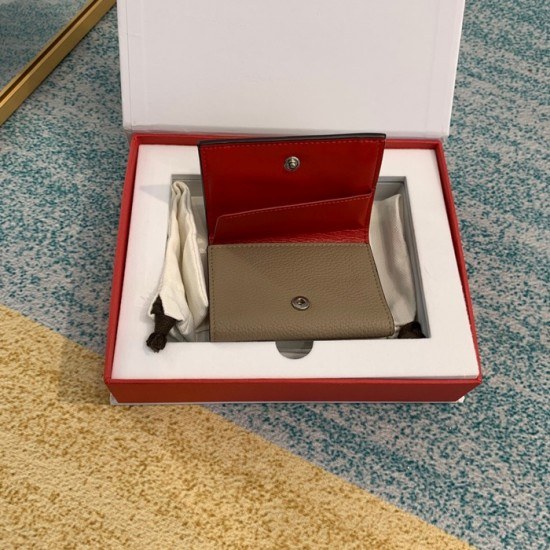 셀린느 2020 여성용 레더 카드 퍼스,CELW0034,9.7cm.그레이