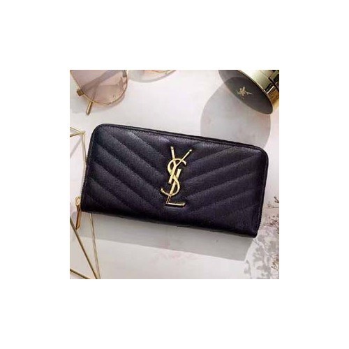 입생로랑 장지갑 358094-2 블랙